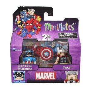 Diamond Select Marvel Captain America & Thor Minimates Collectible